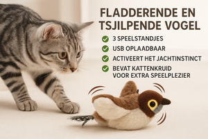ChirpBuddy™ – Interactieve Vogelknuffel