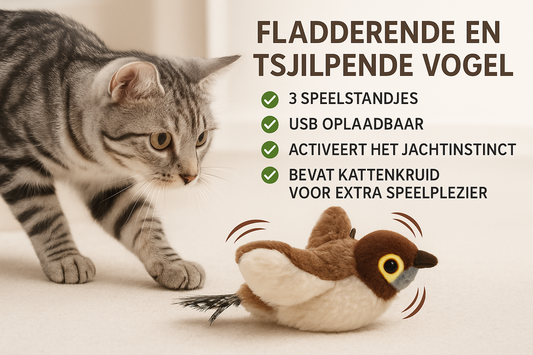 ChirpBuddy™ – Interactieve Vogelknuffel