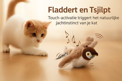 ChirpBuddy™ – Interactieve Vogelknuffel